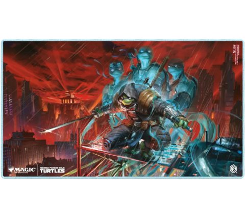 Ultimate Guard Magic: The Gathering - Teenage Mutant Ninja Turtles Stitched Edge Playmat: Last Ronin