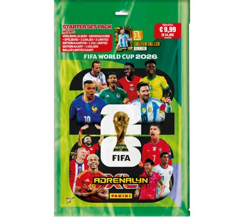 Panini Adrenalyn XL - FIFA World Cup 2026: Starter Pack
