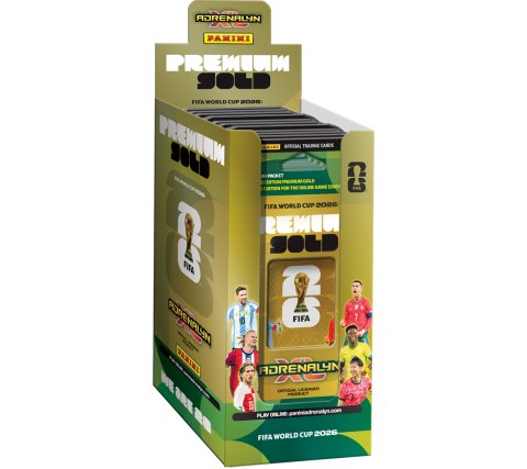 Panini Adrenalyn XL - FIFA World Cup 2026: Premium Gold Blisterbox (10 blisters)