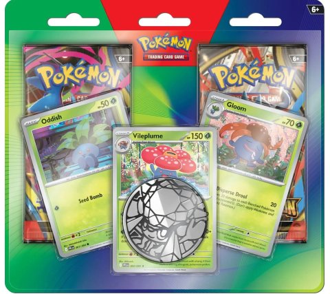 Pokémon - Enhanced 2 Booster Blister: Oddish, Gloom & Vileplume