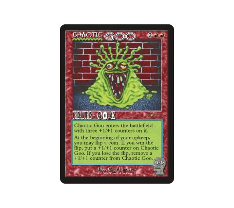 Magic: The Gathering - Carta Singola Chaotic Goo (Limo Caotico) - Set Tempest [TMP] - Rara - 4