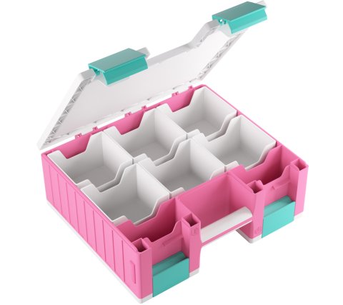 Gamegenic - Game Castle: Pink/White/Teal