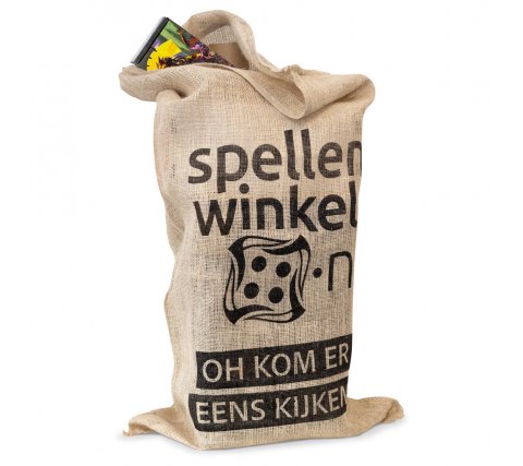 puzzel Belang schrijven Jute Zak Sinterklaas - Spellenwinkel.nl | Spellenwinkel.nl