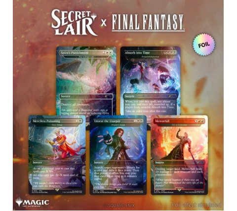 マジック：ザ・ギャザリング Secret Lair x FINAL FANTASY Weapons FOIL Secret Lair x FINAL FANTASY: Weapons EN Foil Edition