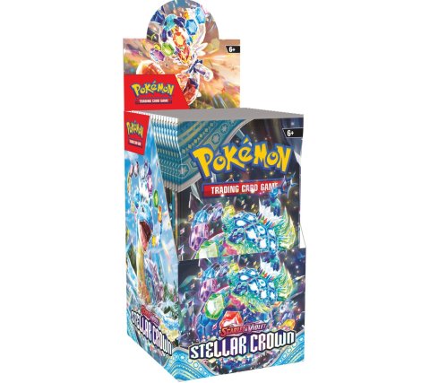 Pokemon - Scarlet & Violet Stellar Crown Booster Display (18 boosters)