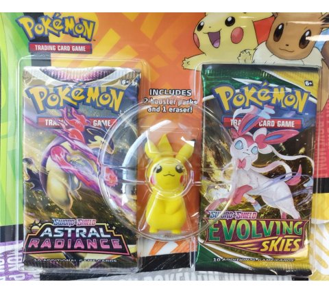 Pokemon: Back to School Eraser Blister - Pikachu