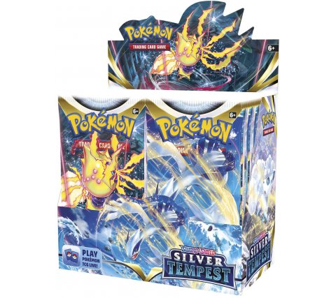Pokemon: Boosterbox Sword & Shield - Silver Tempest (36 boosters)