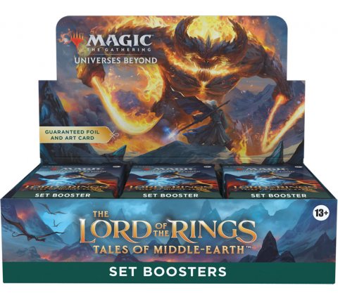 Set Boosterbox Lord of the Rings: Tales of Middle-earth (incl. foil box topper)