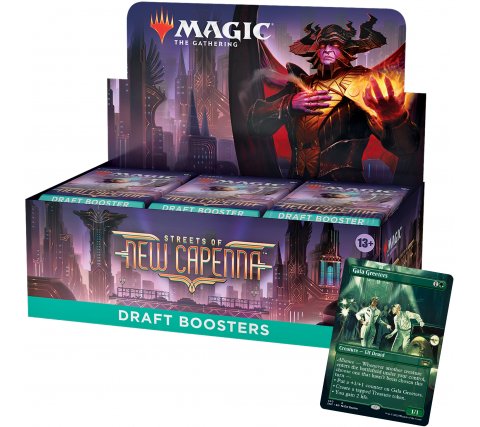 Draft Boosterbox Streets of New Capenna (incl. foil box topper)