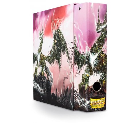 Dragon Shield Slipcase Album Dragon Art Silver