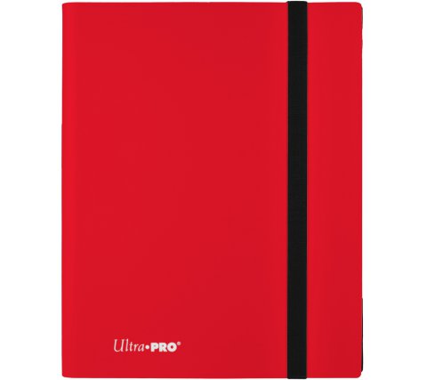 Pro 9 Pocket Binder Eclipse Apple Red