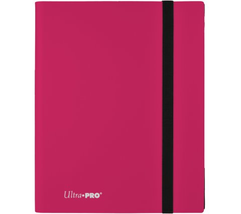 Pro 9 Pocket Binder Eclipse Hot Pink