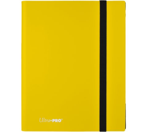 Pro 9 Pocket Binder Eclipse Lemon Yellow