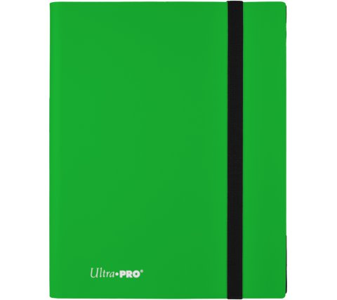 Pro 9 Pocket Binder Eclipse Lime Green