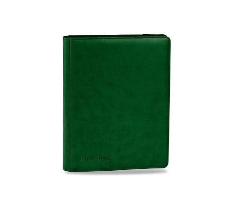 Premium Pro 9 Pocket Binder Green