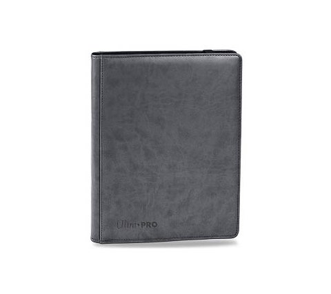 Premium Pro 9 Pocket Binder Grey