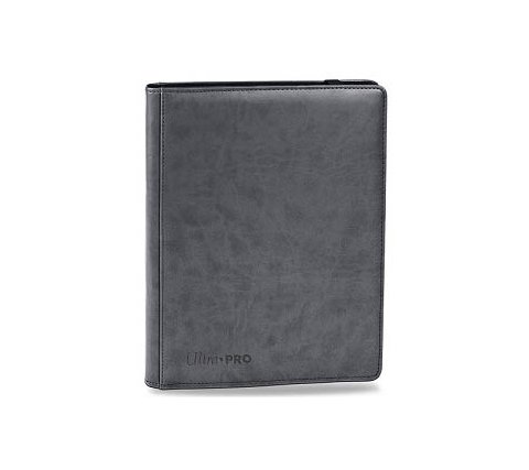 Premium Pro 9 Pocket Binder Gray