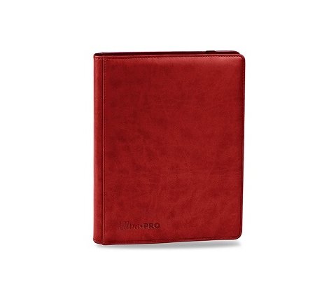 Premium Pro 9 Pocket Binder Red