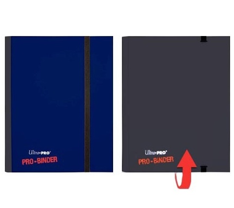 Pro 4 Pocket Binder Blue / Black Flip