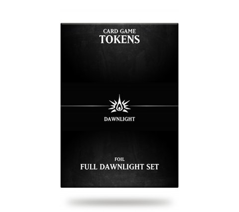 Card Game Tokens Booster: Premium Full Dawnlight Tokens Set