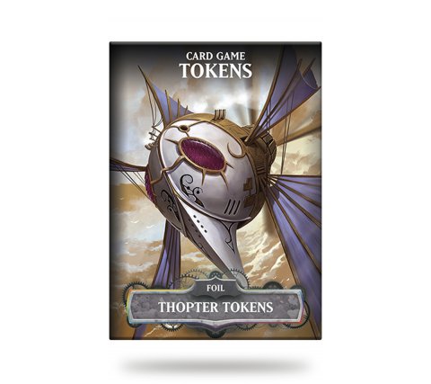 Card Game Tokens Booster: Premium Thopter Tokens