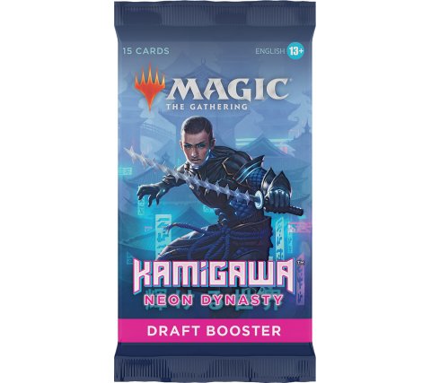 Magic: The Gathering Kamigawa: Neon Dynasty 3-Booster Draft Pack - 45 MTG Cards With Cyberpunk Theme