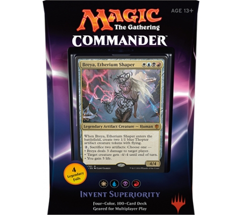 Commander 2016: Invent Superiority (White, Blue, Black & Red)