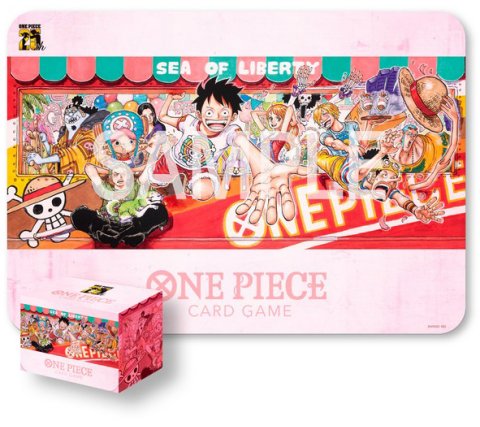 One Piece - 25th Anniversary Playmat and Deck Box