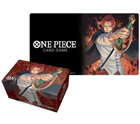 One Piece - Playmat and Storage Box: Shanks