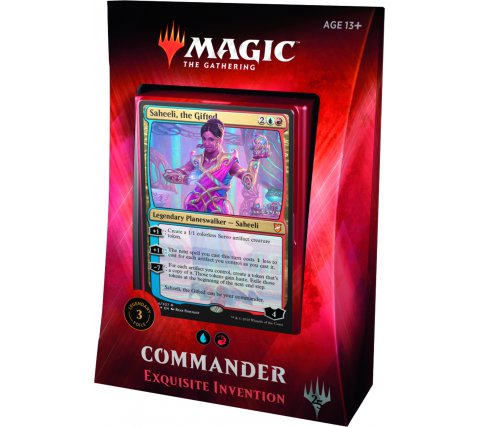 Commander 2018: Exquisite Invention (Blue & Red)