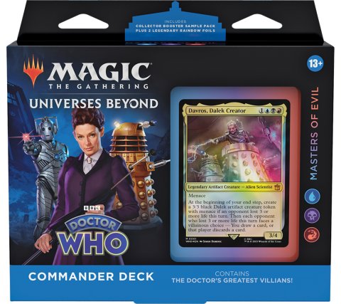 Magic: the Gathering Universes Beyond - Doctor Who Commander Deck: Masters of Evil
