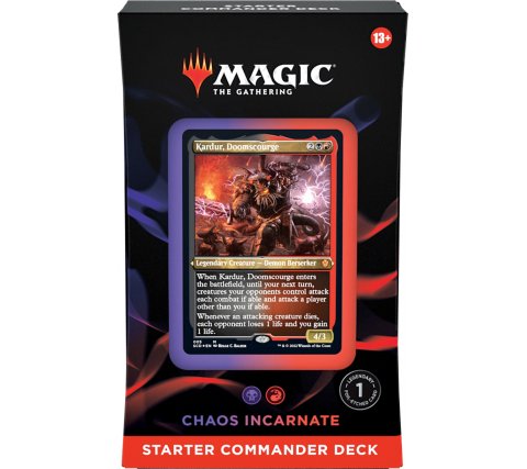 Starter Commander Deck: Chaos Incarnate