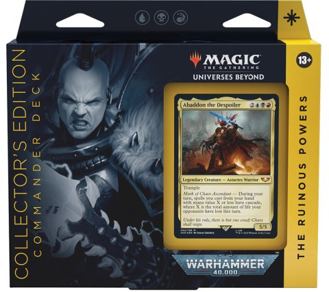 Universes Beyond: Commander Deck Warhammer 40,000 Collector's Edition - The Ruinous Powers
