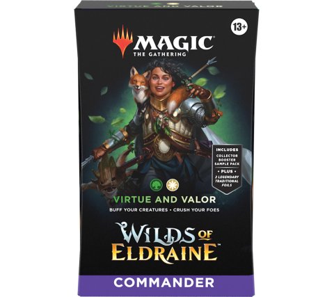 Magic: the Gathering - Wilds of Eldraine Commander Deck: Virtue and Valor
