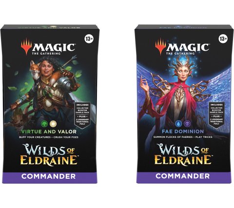 Magic: the Gathering - Wilds of Eldraine Commander Deck (set of 2)