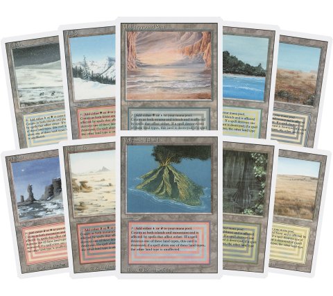 Magic: the Gathering - Complete Set Revised Duals