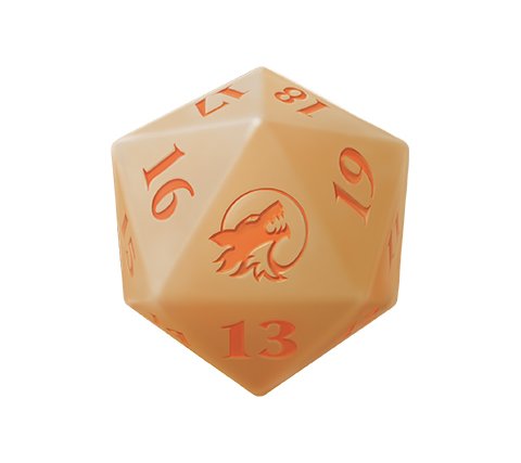 Oversized Spindown Die D20 Innistrad: Midnight Hunt