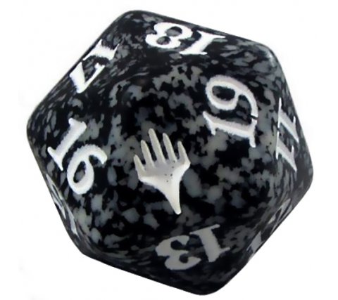 Spindown Die D20 Planeswalker Symbol