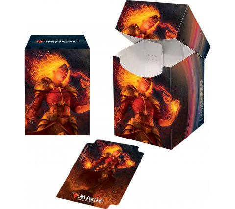 Deckbox Pro 100+ Core Set 2021: Chandra, Heart of Fire