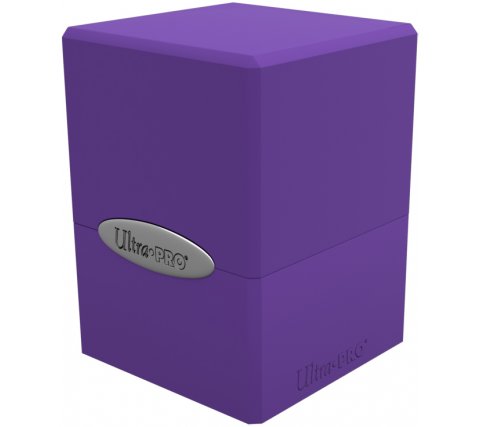 Deckbox Satin Cube Royal Purple
