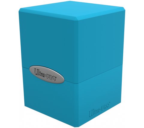 Deckbox Satin Cube Sky Blue