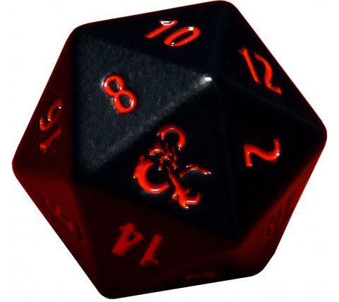 Dungeons and Dragons: Heavy Metal Dice Set D20 (2 pieces)