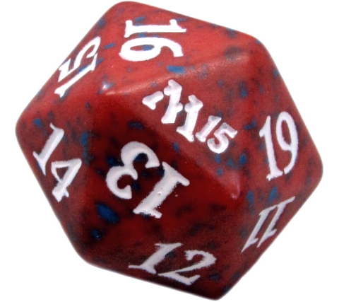 Spindown Die D20 Magic 2015