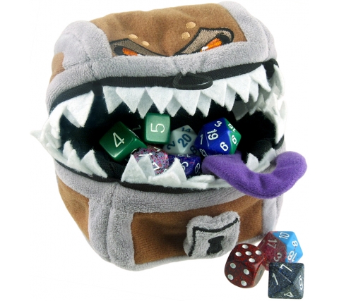 Pluche Dice Chest Mimic