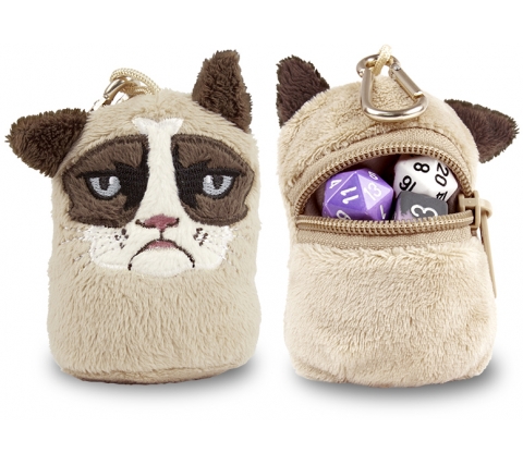 Pluche Dice Pouch Grumpy Cat