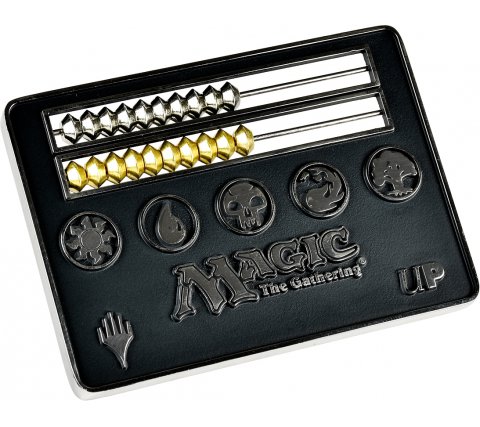 Card Size Abacus Life Counter - Magic: the Gathering: Black