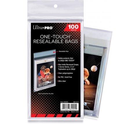 ONE-TOUCH Resealable Bags (100 stuks)