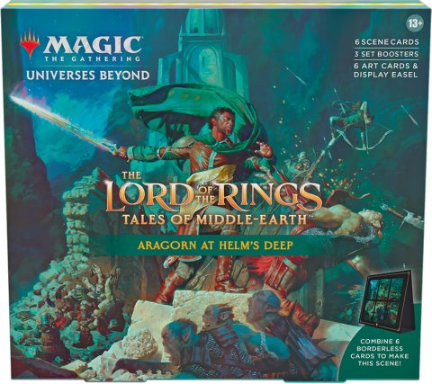 Magic: the Gathering - Lord of the Rings: Tales of Middle-earth Scene Box: Aragorn at Helm's Deep