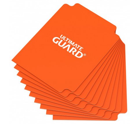 Ultimate Guard Card Dividers: Orange (10 stuks)
