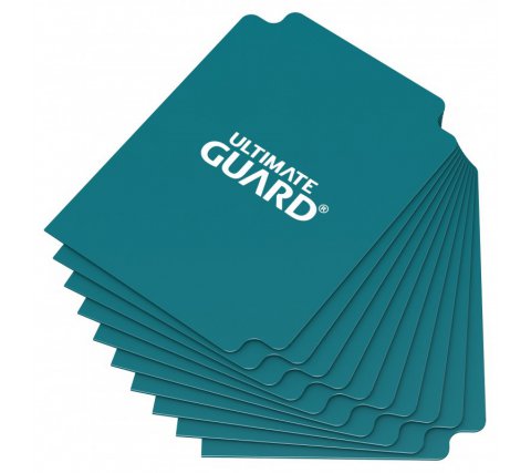 Ultimate Guard Card Dividers: Petrol Blue (10 stuks)